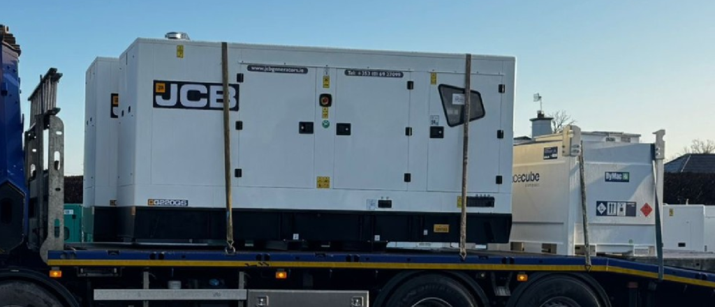 JCB diesel generators and site spec fuel tanks