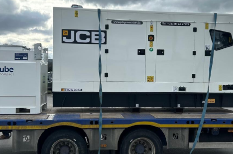 JCB Diesel Generator with site spec fuel tank