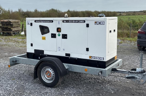 JCB road tow generator